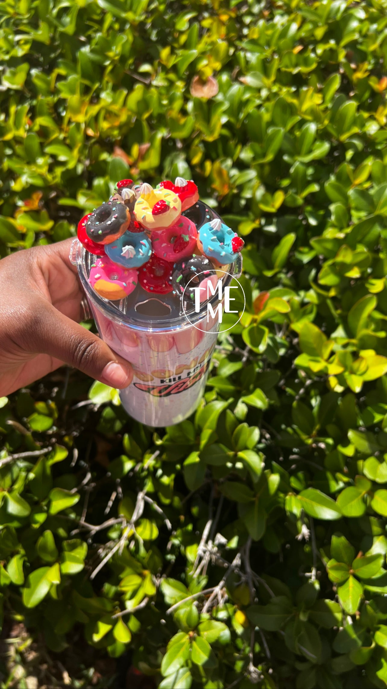 Donut Kill My Vibes Tumbler