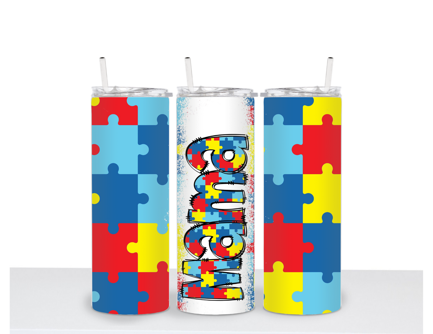 Autism Awareness Tumbler