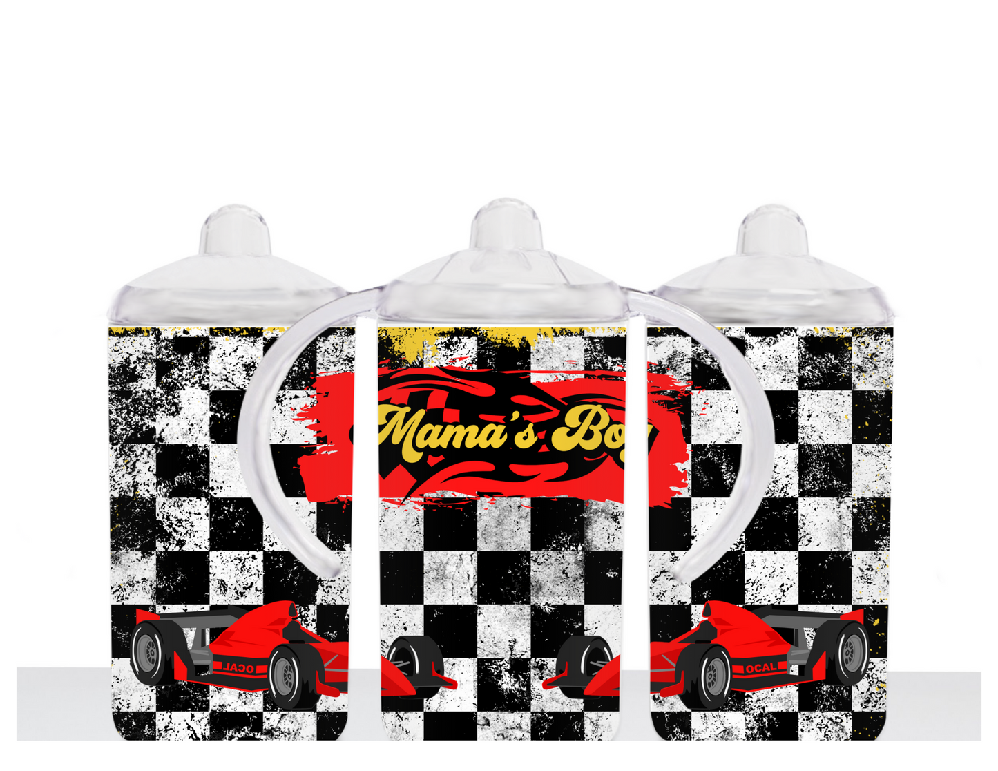 Hot Mess Race Car Tumbler