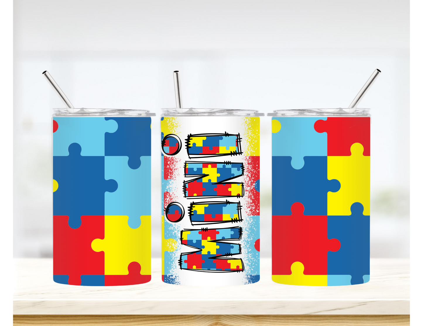 Autism Awareness Tumbler