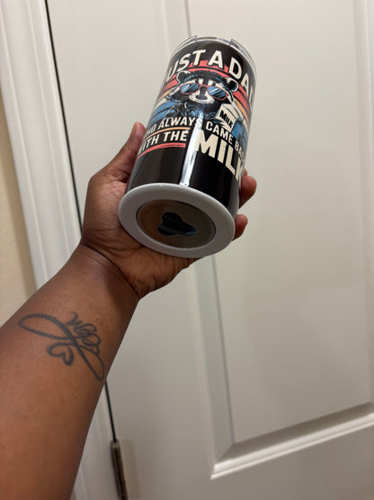 Just A Dad (Milk) 4 in 1 Tumbler