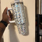 Holographic Leopard Tumbler