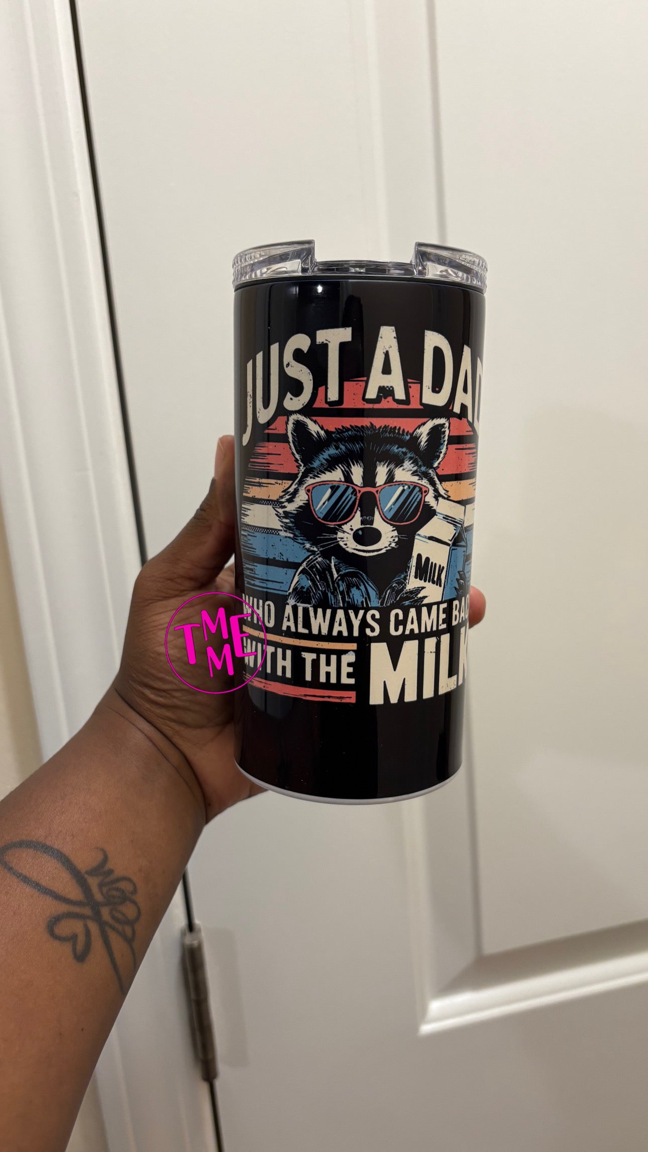 Just A Dad (Milk) 4 in 1 Tumbler