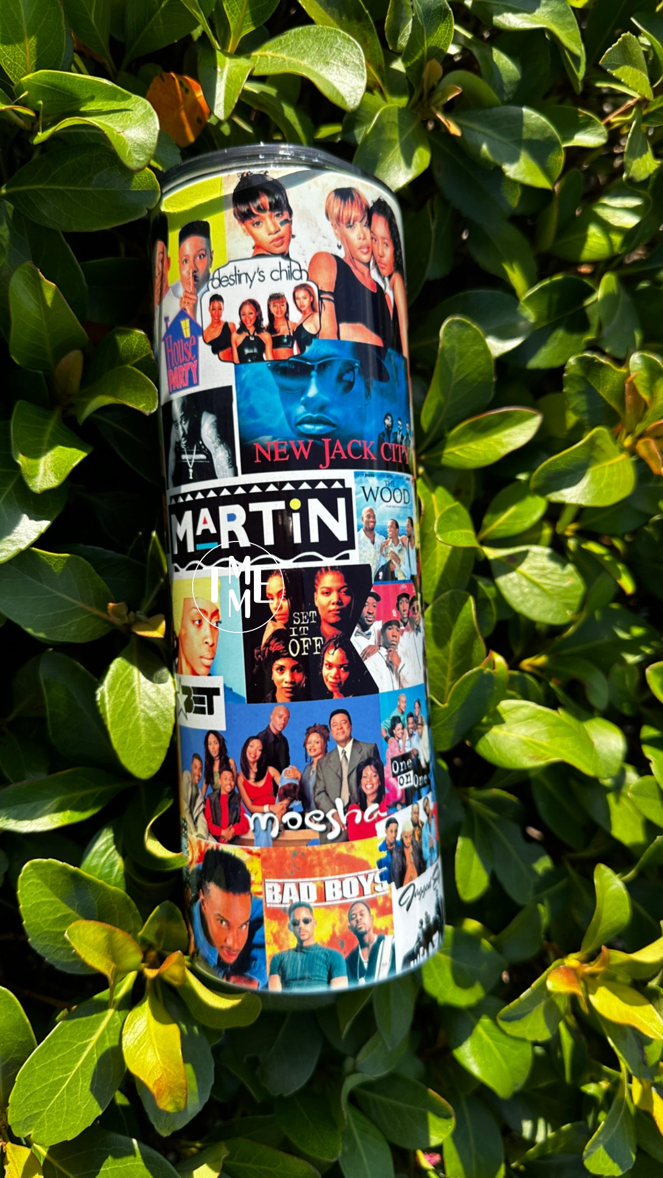 90’s Favorites Collage Tumbler