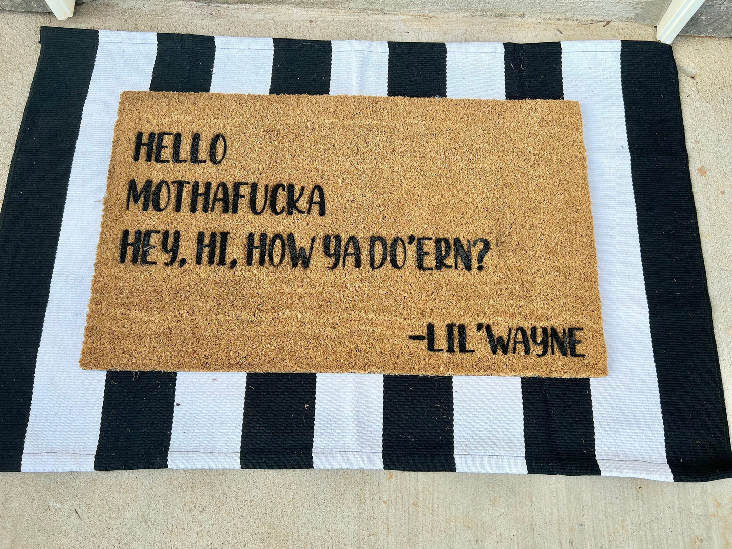 Hey, Hi How Ya Do’Ern Doormat
