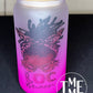LOC Queen Gradient Glass Can Tumbler