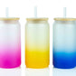 LOC Queen Gradient Glass Can Tumbler