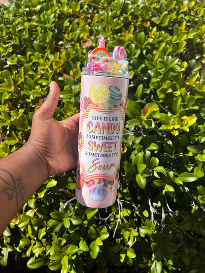 Candy Themed Tumbler