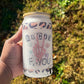 A B C D E F-You Glass Can Tumbler