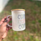 Coffee Matte Glass Mug