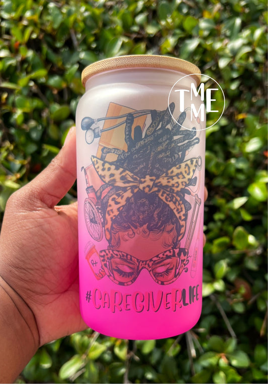 CareGiver Life Glass Tumbler