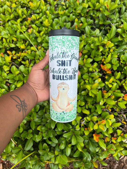 Inhale, Exhale Tumbler
