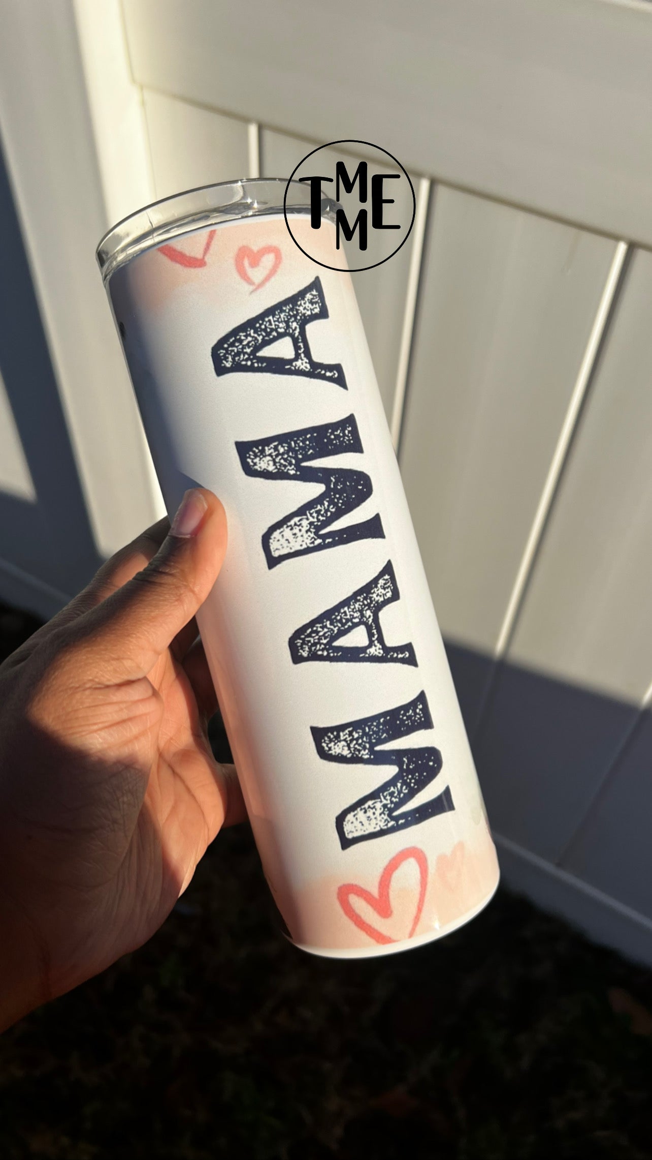 Mama - Mini Heart Tumbler
