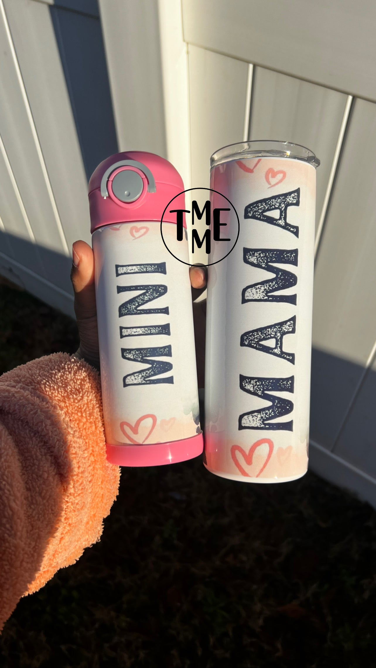 Mama - Mini Heart Tumbler