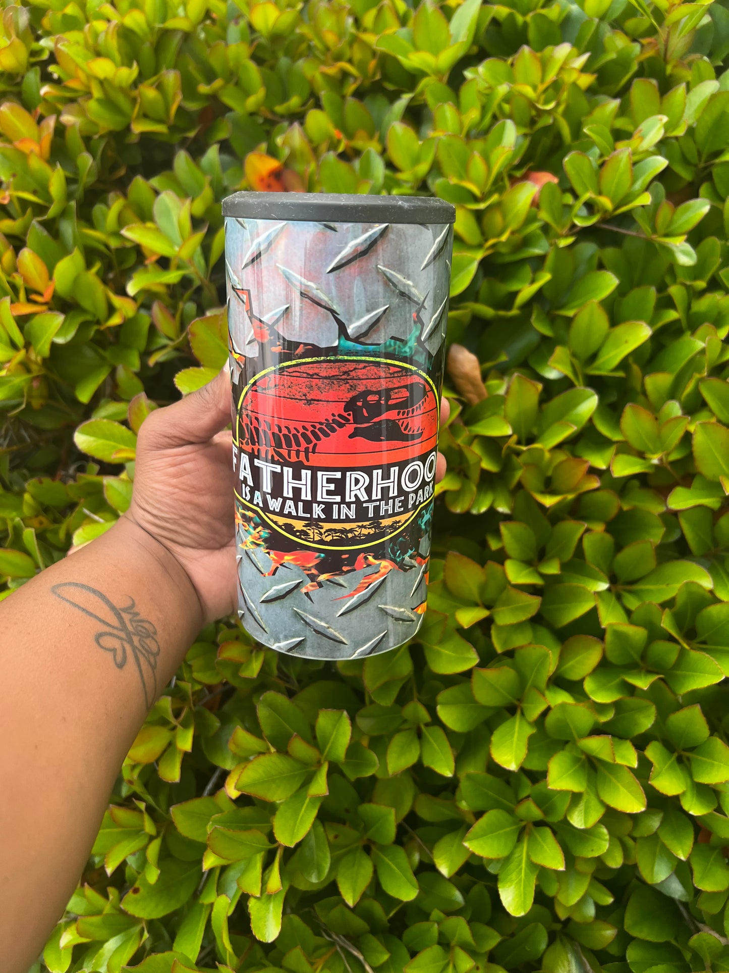 Fatherhood is a Walk In The Park Tumbler