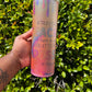 Teacher Pink Glitter Tumbler