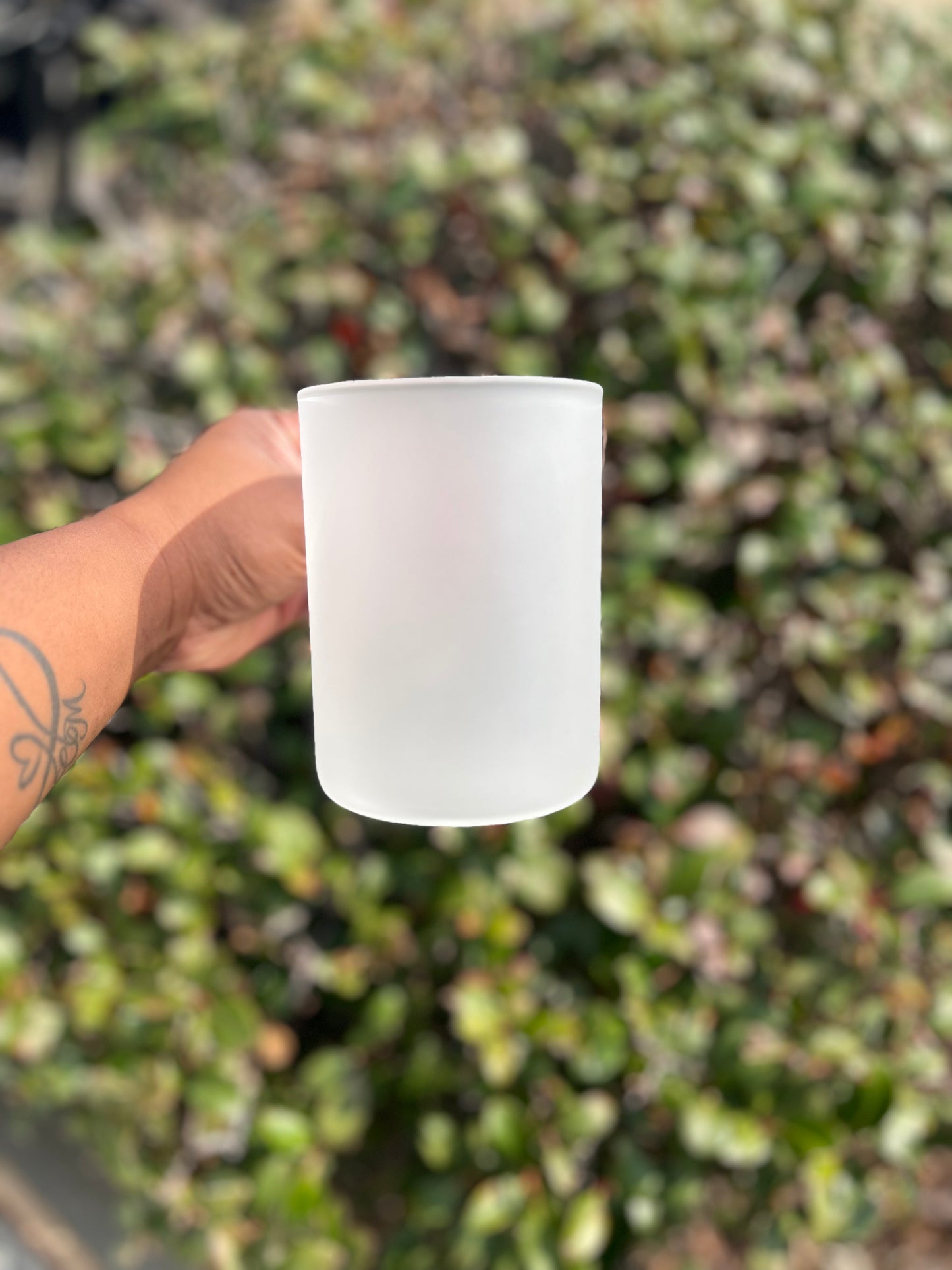 Custom 17oz Matte Glass Mug