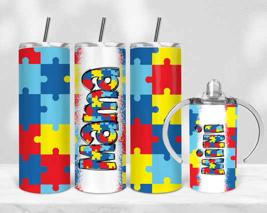 Autism Awareness Tumbler
